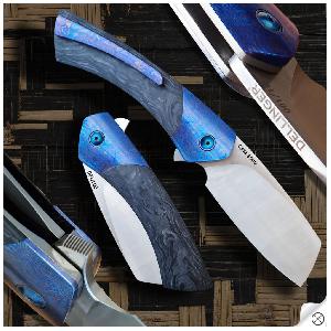 Dellinger-Melting-Rain-limitovana-edice-praskova-ocel-CPM-S90V-Timascus