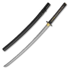 Kawashima-Dekorativni-mec-katana-Ibaraki-prekladana-ocel-AISI-1045