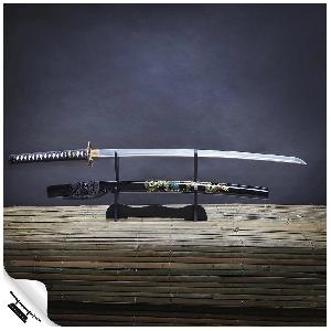 Kawashima-Remeslna-replika-mece-katana-Gorudo-ocel-AISI-1065