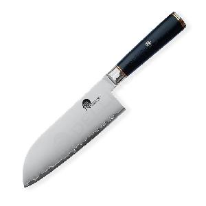 Kucharsky-nuz-Santoku-180-mm-Dellinger-Okami-3-layers-AUS10