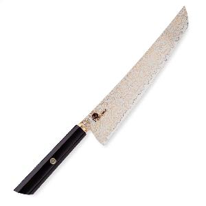 Nuz-platkovaci-Sujihiki-255-mm-Dellinger�-Resin-Black-Gold-Damascus