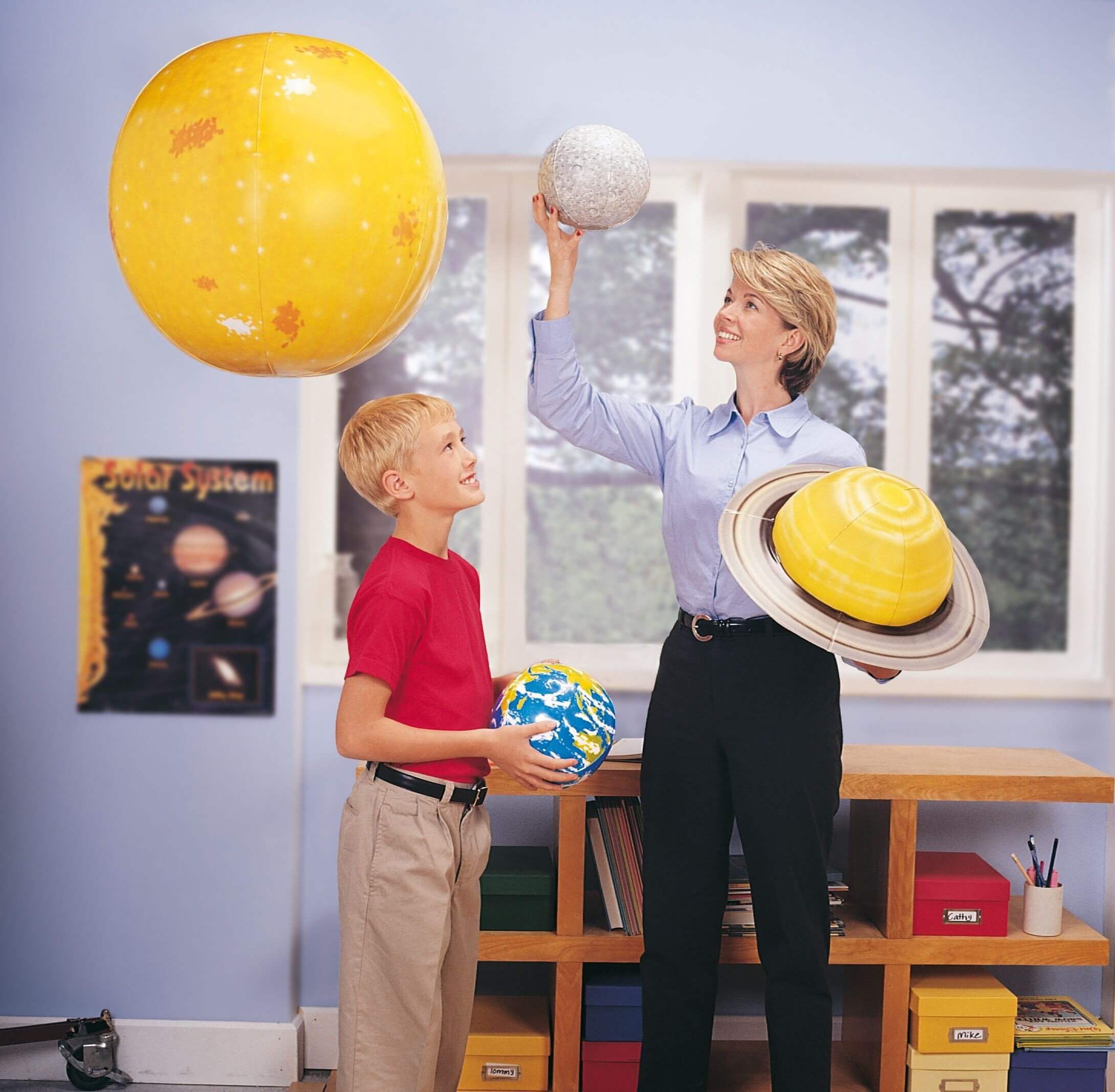 foto Nafukovac� slune�n� soustava