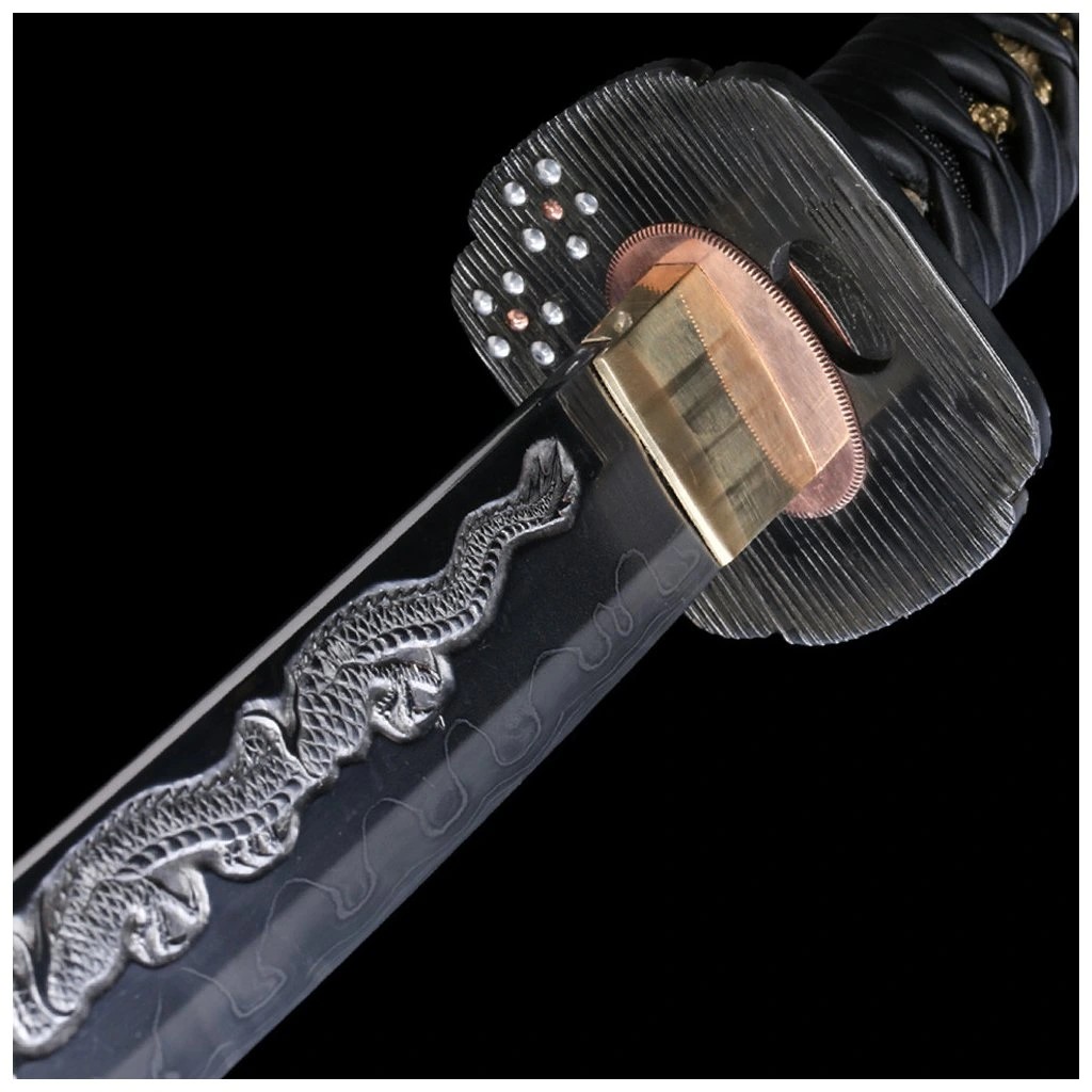 foto Kawashima �emesln� replika me�e katana Kokushibyo, ocel Tamahagane