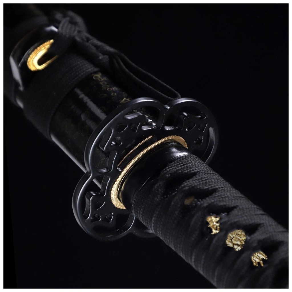 foto Japan Swords Samurajsk� tanto Kuro Hebi, ocel T-10, re�ln� hamon Choji