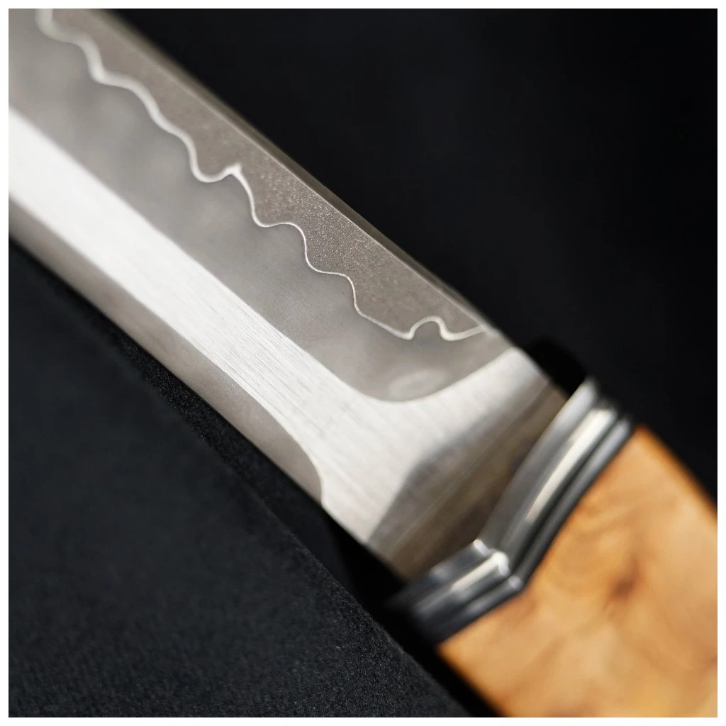 foto Exkluzivn� tanto n�� Dellinger Nobunaga, ocel SKD11 & d�evo Sapele