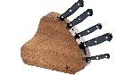 K. sada/FOX2C Walnut wooden block, 5 no�� klasik