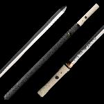Japan Swords Aichi Tsurugi/Ken Tamahagane Flower Horimono