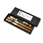 Sada j�deln�ch h�lek Geisha s podstavcem