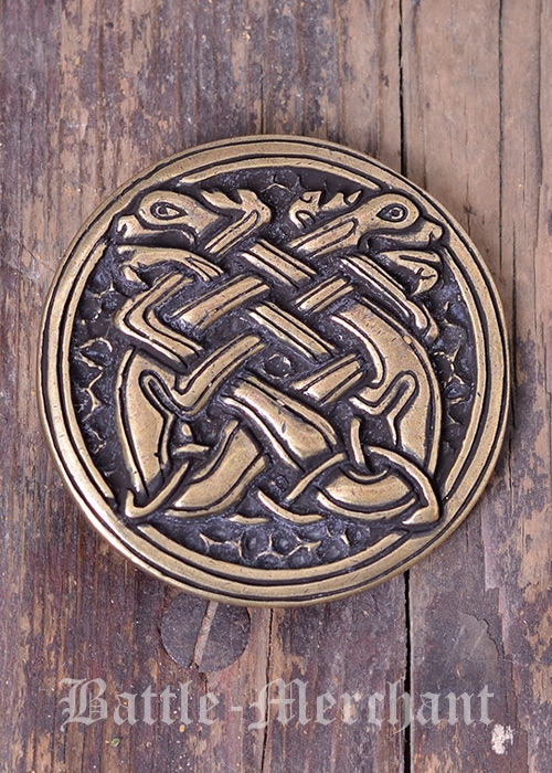 foto Belt Buckle - Celtic Dogs