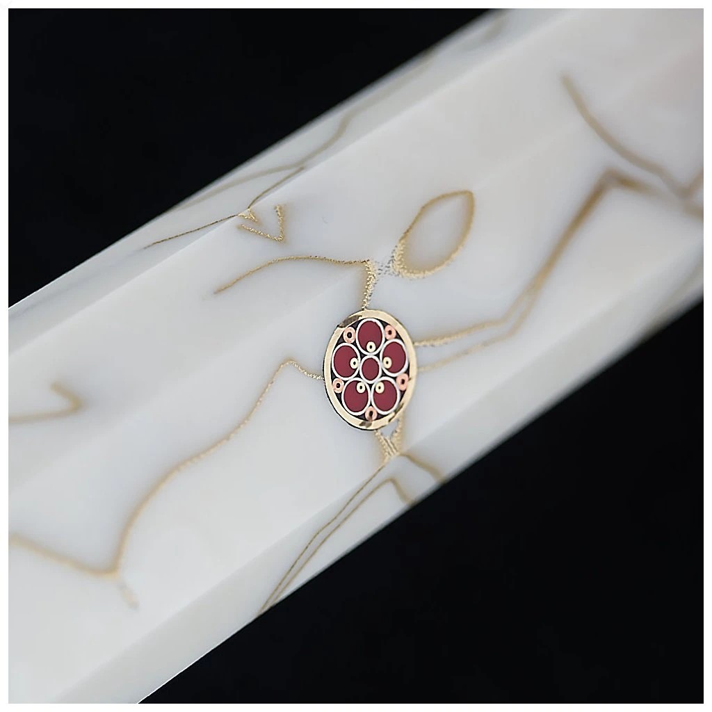 foto Kuchy�sk� n�� Chef/Kiritsuke 220 mm Dellinger� Forged White Wave