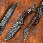 Dama�kov� outdoorov� n�� Dellinger Fiske, 110 vrstev, VG-10